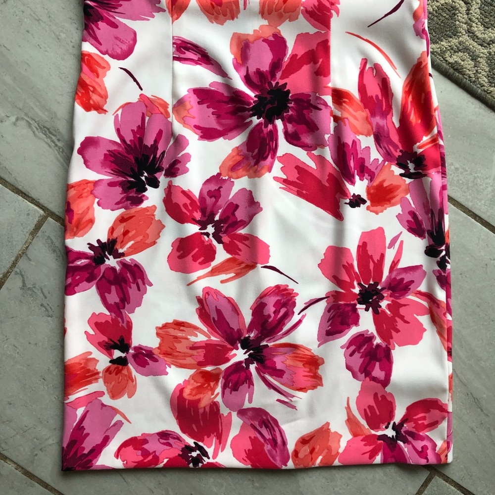 Mario Serrani Italy Sleeveless Shift Dress Fuchsia Size 12 - Picture 3 of 8